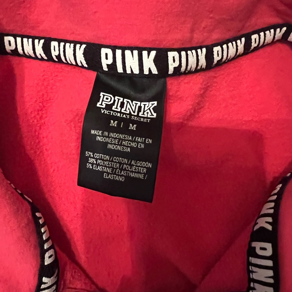 Medium Pink workout long sleeve top